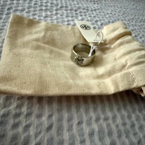 Tory Burch Silver Ring
